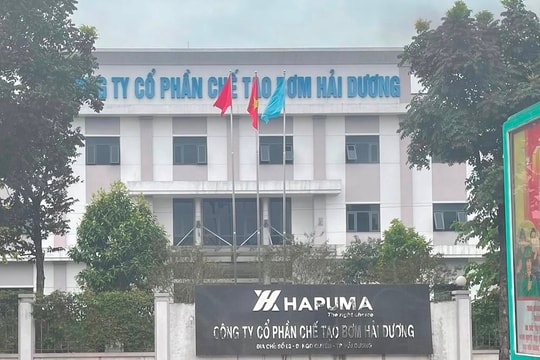 Xử phạt Công ty CP Chế tạo bơm Hải Dương 130 triệu đồng