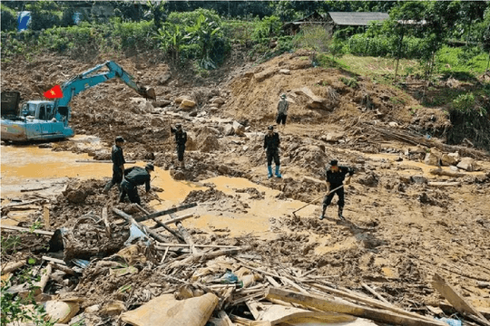 Tìm được 5 nạn nhân tại Nhà máy Thủy điện Nậm Lúc