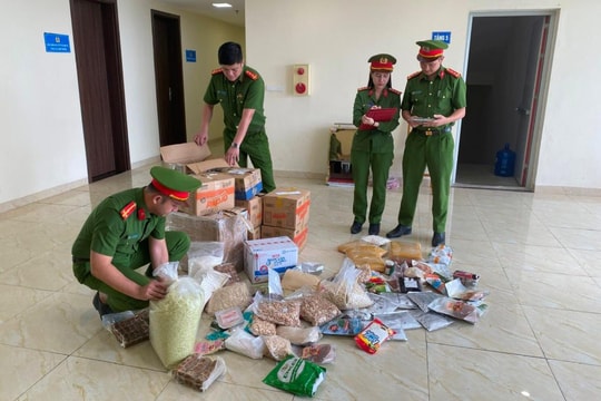 Thu giữ gần 2 tấn nguyên liệu sản xuất bánh trung thu không rõ nguồn gốc