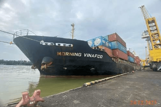 Sự cố 37 container rơi xuống vùng biển Cù Lao Chàm: Cần điều tra và đánh giá đúng về thiệt hại