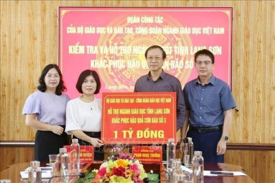 Lạng Sơn: Nhiều trường học cần hỗ trợ khắc phục sau bão Yagi