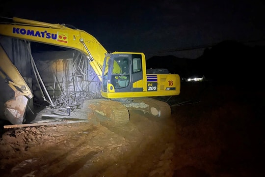 Vụ sập hầm chui trên cao tốc đang thi công ở Tuyên Quang: Một người tử vong