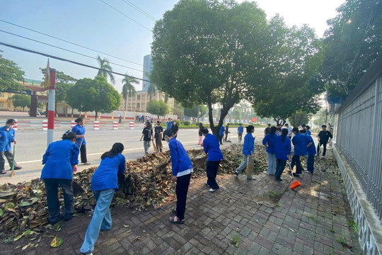 Hưng Yên phát động toàn dân tổng vệ sinh môi trường khắc phục hậu quả bão số 3