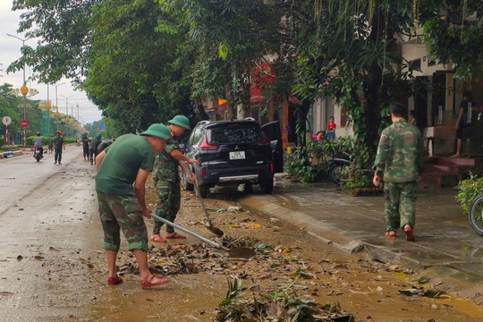 Thái Nguyên khắc phục hậu quả thiên tai