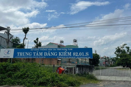 Kon Tum: Khởi tố Phó giám đốc trung tâm đăng kiểm