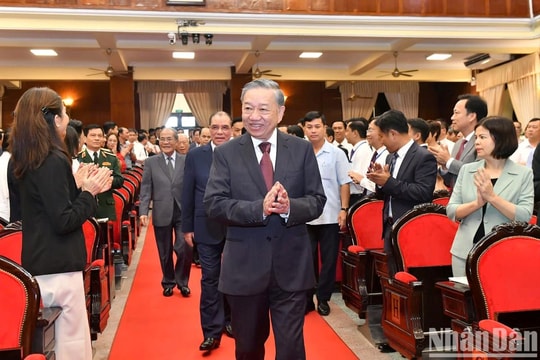 Tổng Bí thư, Chủ tịch nước Tô Lâm dự Lễ kỷ niệm 75 năm truyền thống Học viện Chính trị Quốc gia Hồ Chí Minh