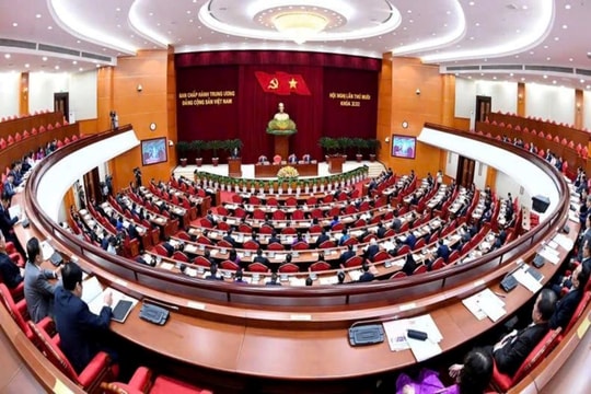 Thông cáo báo chí về ngày làm việc thứ nhất của Hội nghị Trung ương 10 khoá XIII