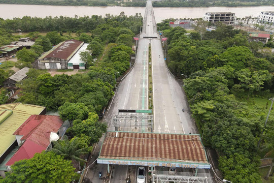 Kiểm tra chất lượng an toàn của Cầu Bến Thủy nối Nghệ An - Hà Tĩnh