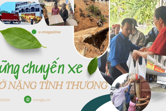 Những chuyến xe chở nặng tình thương
