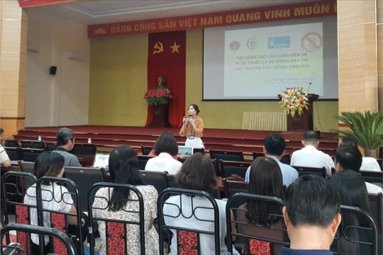 Hà Nội: Tổ chức 30 lớp tập huấn về “Phòng, chống tác hại của thuốc lá”