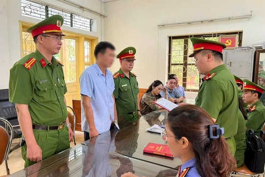 Khởi tố nguyên Phó Chủ tịch xã lập khống hồ sơ 21,8 ha đất