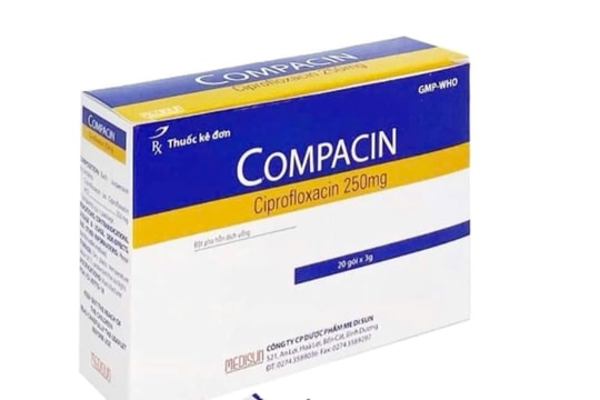 Thu hồi thuốc kháng sinh Compacin