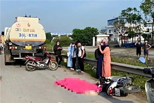 Xe bồn đi sai làn tông tử vong nữ sinh trường y