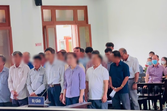 Tuyên án 22 bị cáo là cán bộ liên quan đến sai phạm trong lĩnh vực đất đai