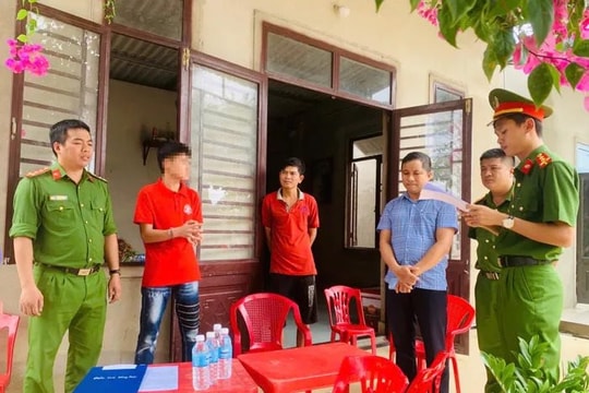 Khởi tố 7 thanh niên có hành vi gây rối trật tự công cộng ở Quảng Trị