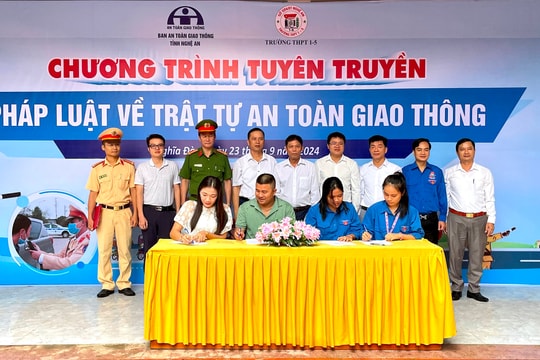 Tuyên truyền pháp luật an toàn giao thông trong trường học
