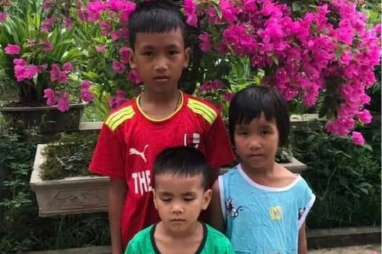 3 cháu nhỏ không rõ tung tích nhiều ngày