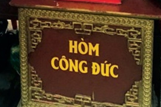 Siết chặt công tác quản lý tiền công đức, tài trợ tại các di tích