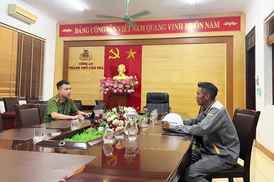 Tìm thấy xe máy nghi của công nhân điện bị mất khi đi khắc phục hậu quả bão số 3