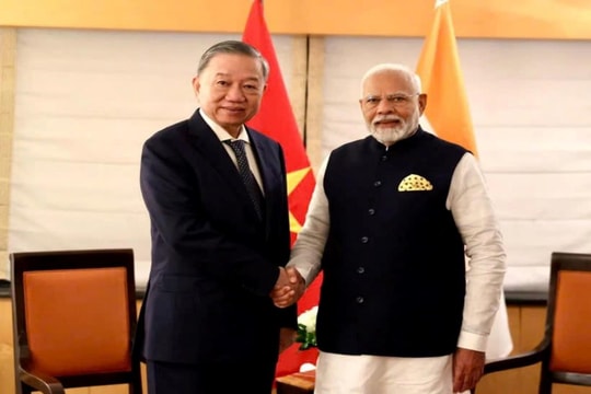 Tổng Bí thư, Chủ tịch nước Tô Lâm tiếp Thủ tướng Ấn Độ Narendra Modi