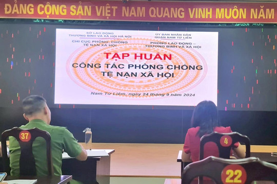 Hà Nội: Tập huấn nâng cao năng lực cho Đội Công tác xã hội tình nguyện năm 2024