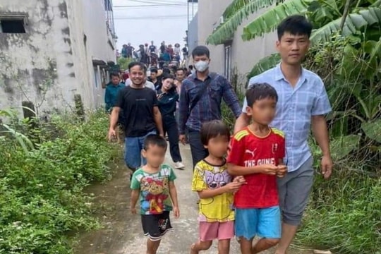 Ninh Bình: Đã tìm thấy 3 cháu bé mất tích