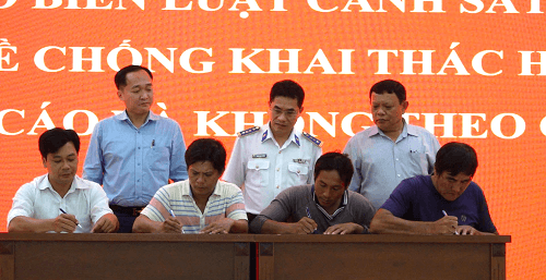 Tuyên truyền chống khai thác IUU tại Sóc Trăng