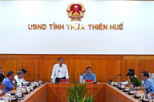 Hội nghị giao ban Quy chế phối hợp công tác giữa Ban cán sự đảng TAND tỉnh và UBND tỉnh TT-Huế