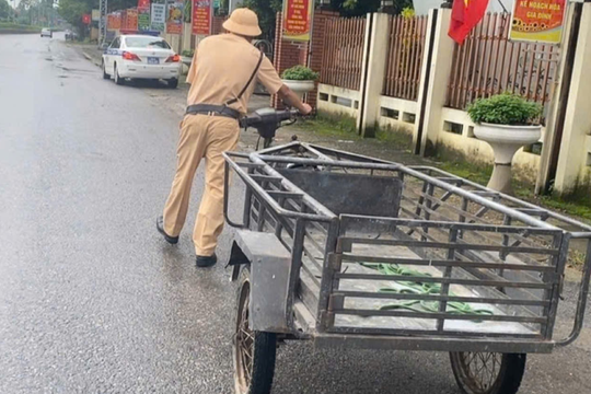 Ra quân xử lý xe tự chế trên các tuyến đường Thanh Hóa