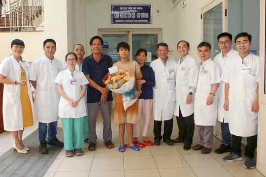 Kịp thời cứu sống bệnh nhi bị viêm tụy cấp, hoại tử chảy máu ổ bụng nguy kịch
