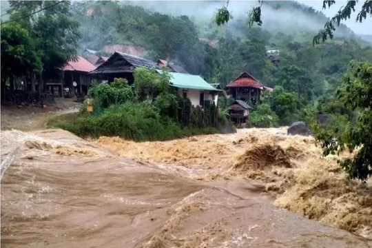Đề phòng lũ quét, sạt lở đất do mưa lớn ở miền Bắc