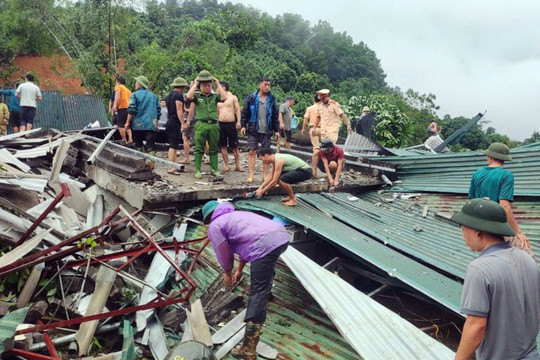 Hà Giang: Sạt lở khiến 7 người thương vong và mất tích