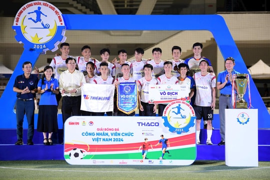 Giải bóng đá công nhân, viên chức Việt Nam 2024: Kết thúc vòng loại khu vực TP.HCM