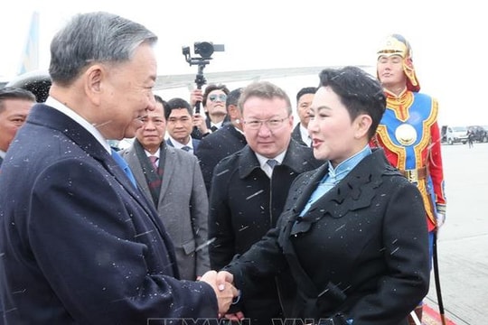 Tổng Bí thư, Chủ tịch nước Tô Lâm bắt đầu thăm cấp Nhà nước tới Mông Cổ