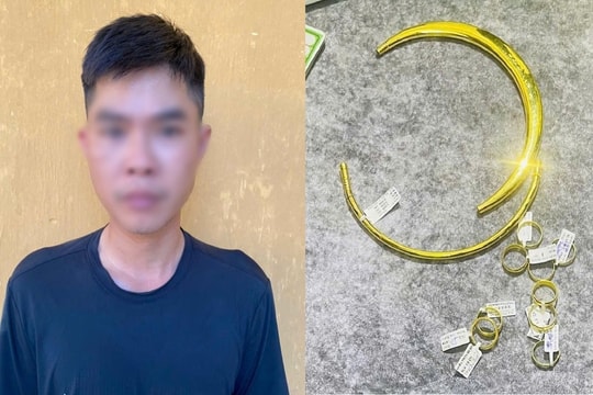 Trộm 15 chỉ vàng cùng tiền mặt của vợ chồng mới cưới