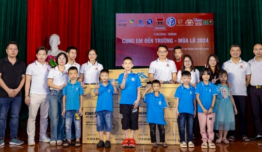 Cộng đồng Nha khoa Việt hỗ trợ trẻ em có hoàn cảnh đặc biệt, gia đình bị ảnh hưởng do lũ tại Thái Nguyên