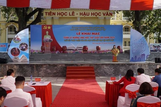 Tuần lễ hưởng ứng học tập suốt đời năm 2024