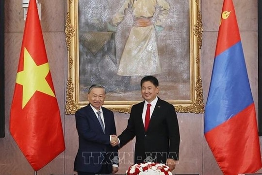 Tuyên bố chung về việc thiết lập quan hệ Đối tác toàn diện Việt Nam - Mông Cổ