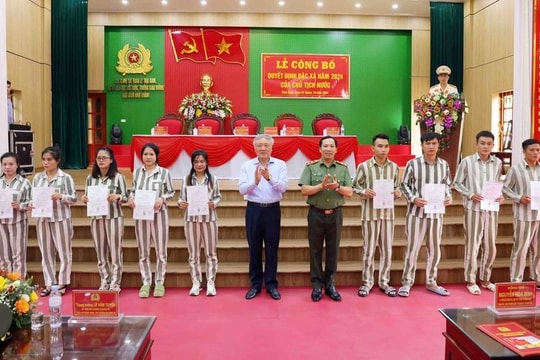 Phó Thủ tướng Thường trực Nguyễn Hòa Bình: Đặc xá mới chỉ là bước khởi đầu của con đường hướng thiện