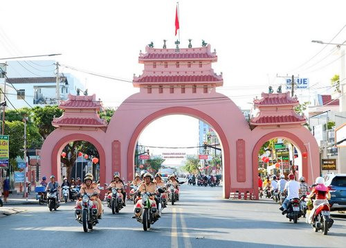 Kiên Giang ra quân lập lại trật tự an toan giao thông
