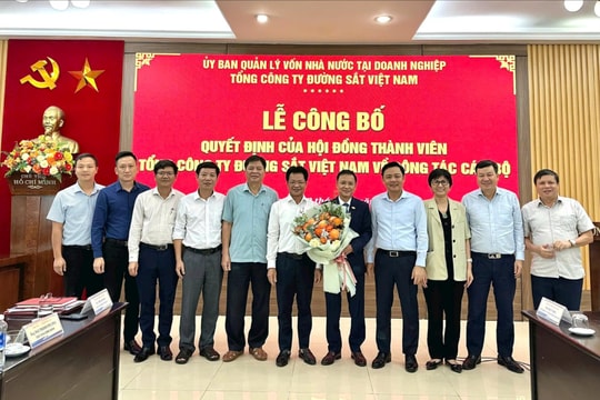 Đường sắt Việt Nam có tân Phó Tổng Giám đốc