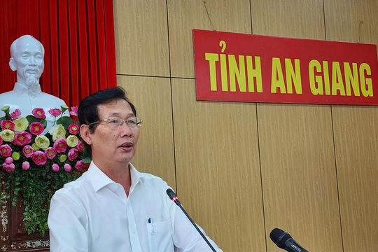 Kỷ luật Phó Chủ tịch An Giang
