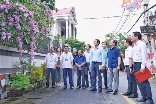 Yên Lạc (Vĩnh Phúc): Điểm sáng về xây dựng Đảng, NTM và Làng văn hóa kiểu mẫu