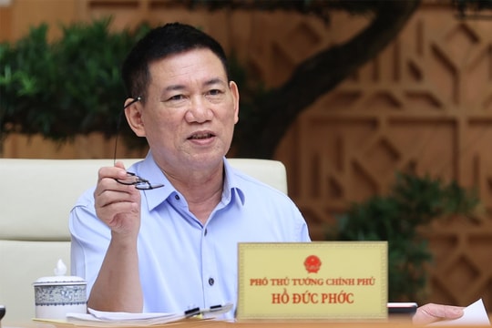 Phó Thủ tướng Chính phủ Hồ Đức Phớc được giao thêm nhiệm vụ