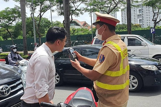 Không giảm tiền phạt, tăng điểm trừ với vi phạm nồng độ cồn?