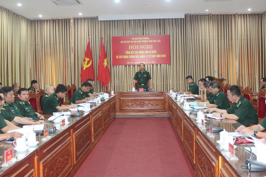 Bộ đội Biên phòng Đắk Lắk tổng kết xây dựng đơn vị điểm về xây dựng chính quy, quản lý kỷ luật