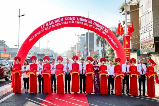 Thông xe hai tuyến đường Âu Cơ và Xuân Diệu