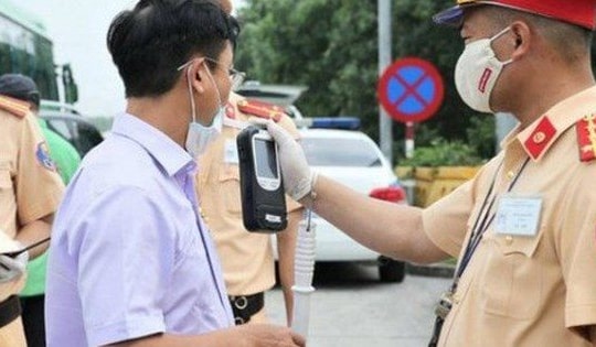 Bộ Công an đề xuất giữ nguyên mức phạt tiền đối với vi phạm nồng độ cồn