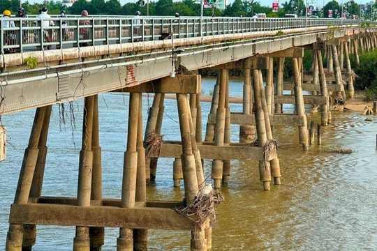 Quảng Ngãi chốt thời điểm ngừng lưu thông qua cầu Trà Khúc 1