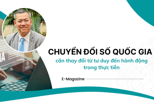 Chuyển đổi số quốc gia cần thay đổi từ tư duy đến hành động trong thực tiễn